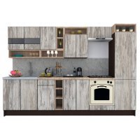 Bucatarie COSSY NEW 310 A1 Wenge / Decor K084